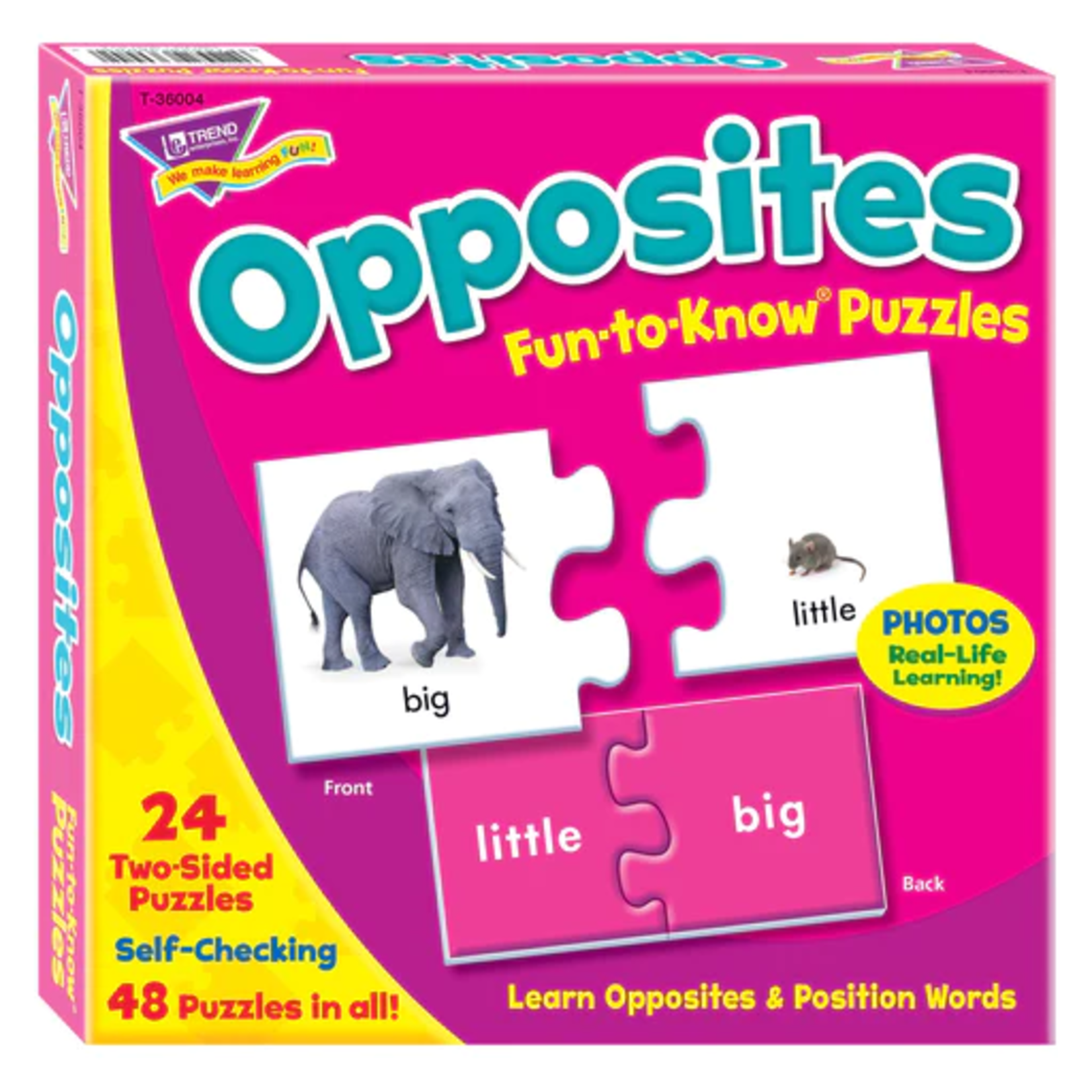TREND ENTERPRISES INC Opposites Fun-to-Know® Puzzles