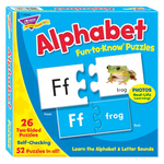 TREND ENTERPRISES INC Alphabet Fun-to-Know Puzzles