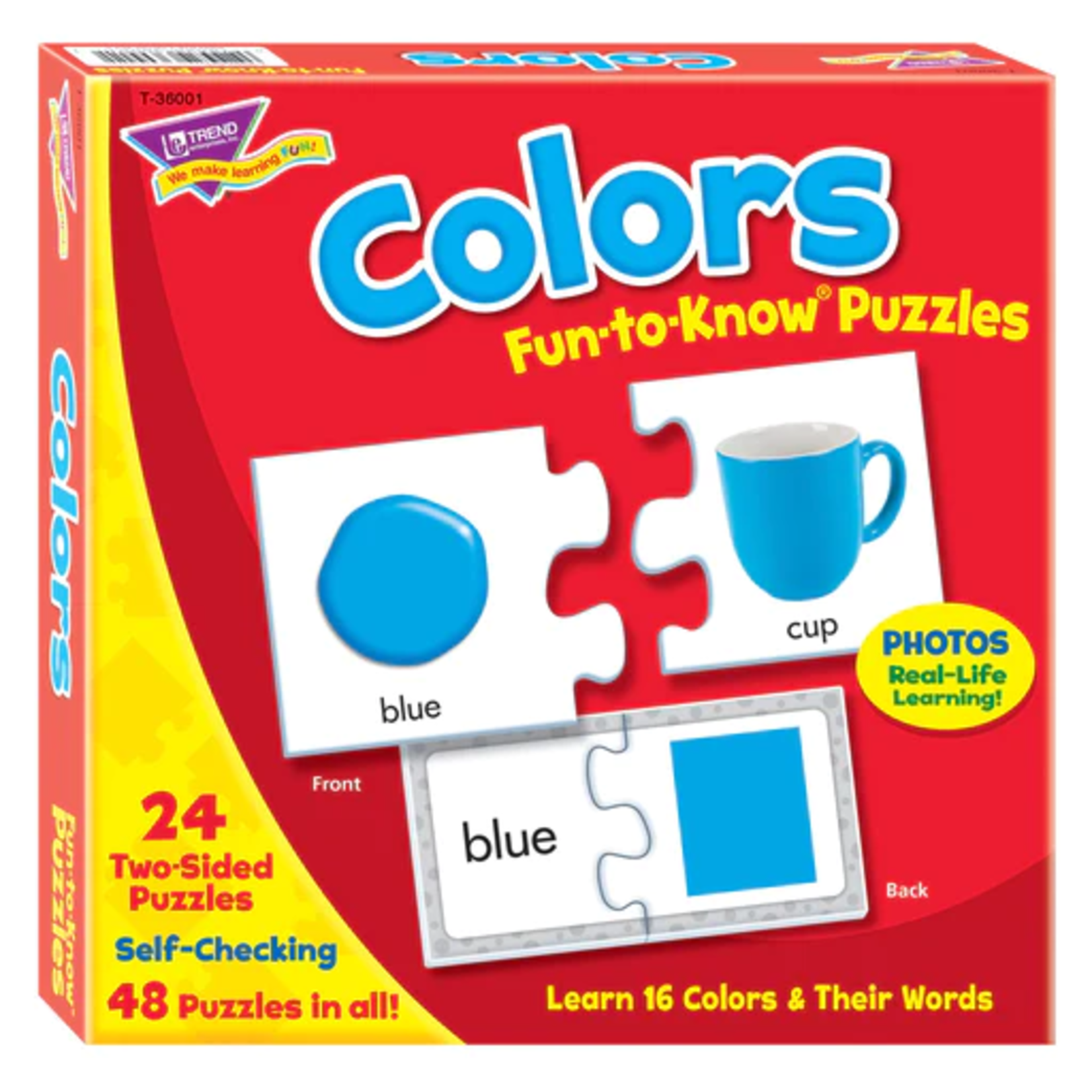 TREND ENTERPRISES INC Colors Fun-to-Know® Puzzles