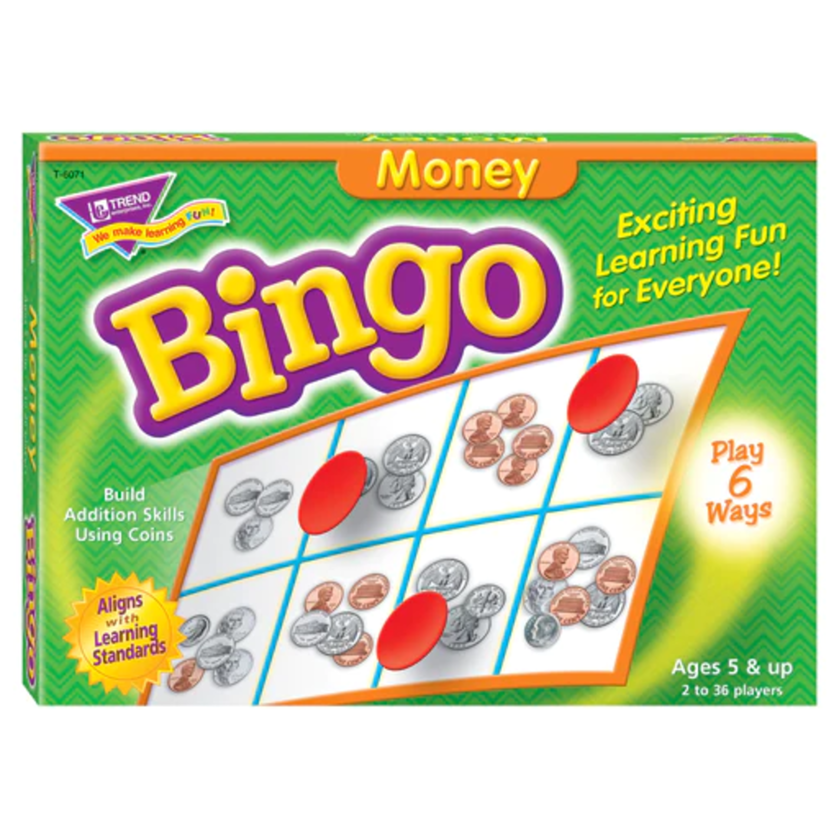 TREND ENTERPRISES INC Money Bingo Game