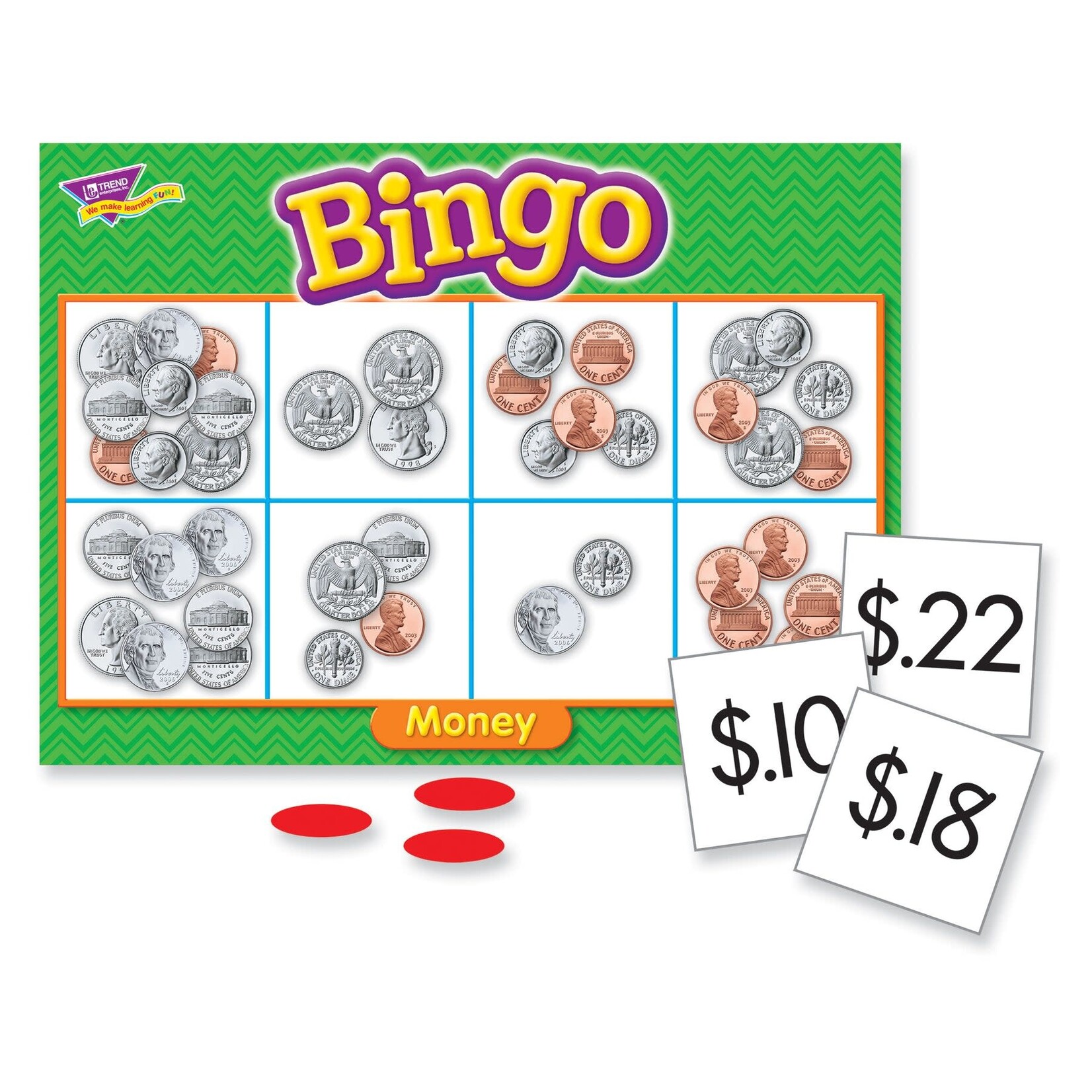 TREND ENTERPRISES INC Money Bingo Game