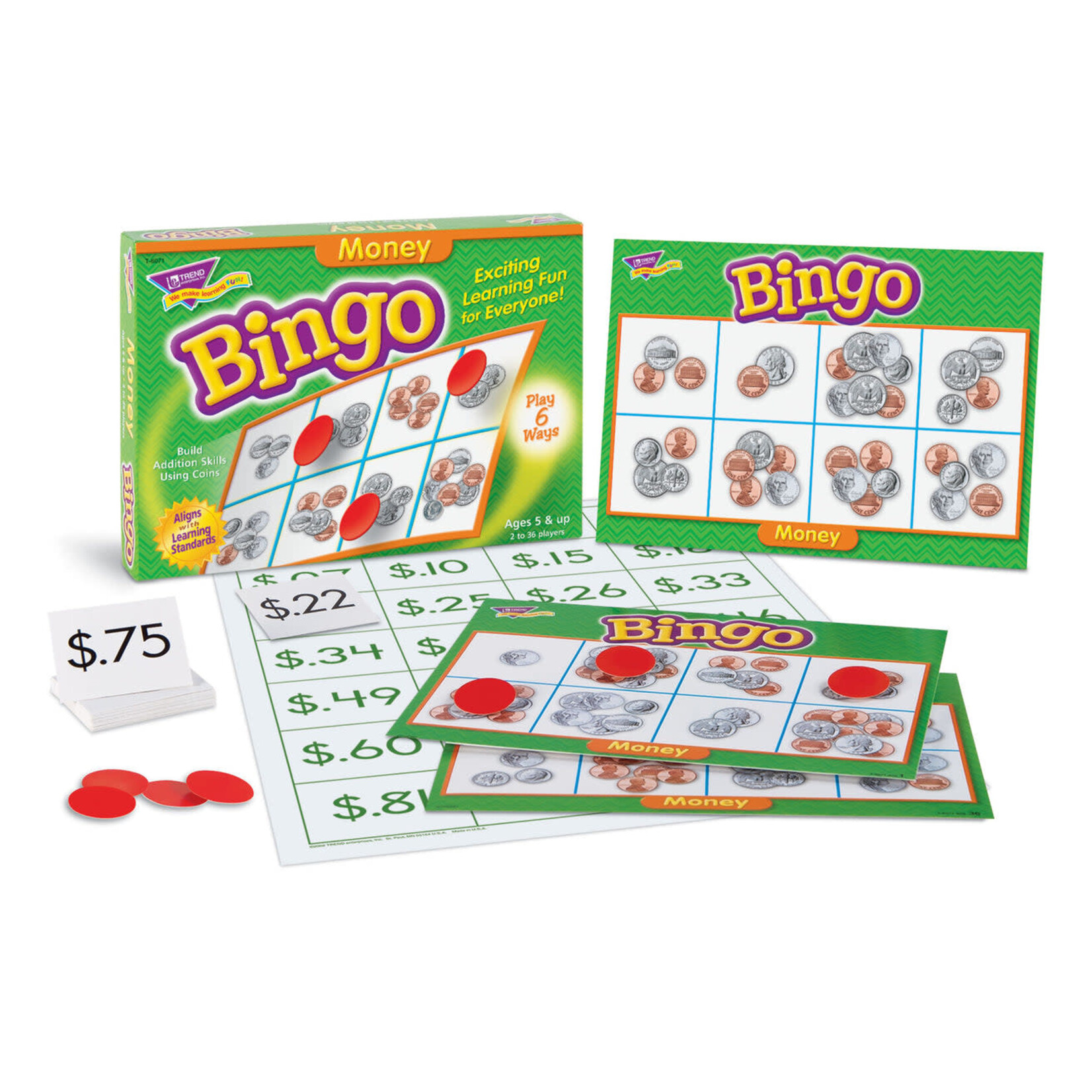 TREND ENTERPRISES INC Money Bingo Game