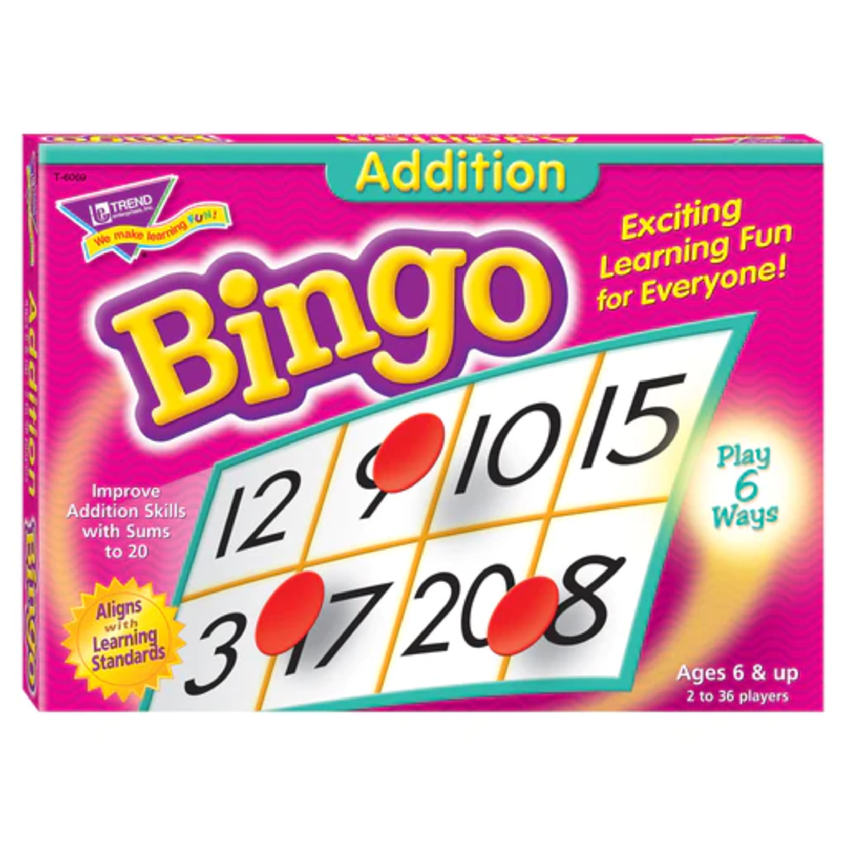 TREND ENTERPRISES INC Addition Bingo Game