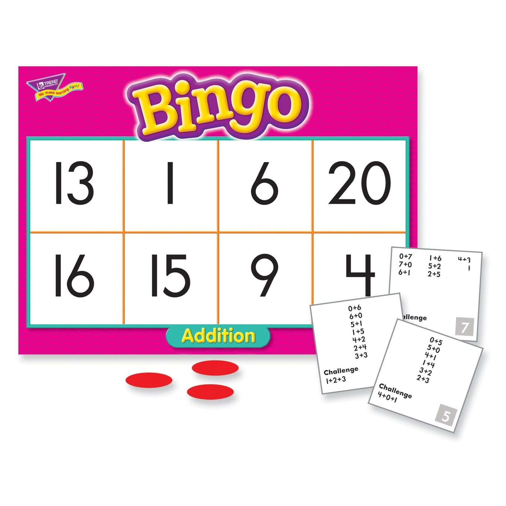 TREND ENTERPRISES INC Addition Bingo Game
