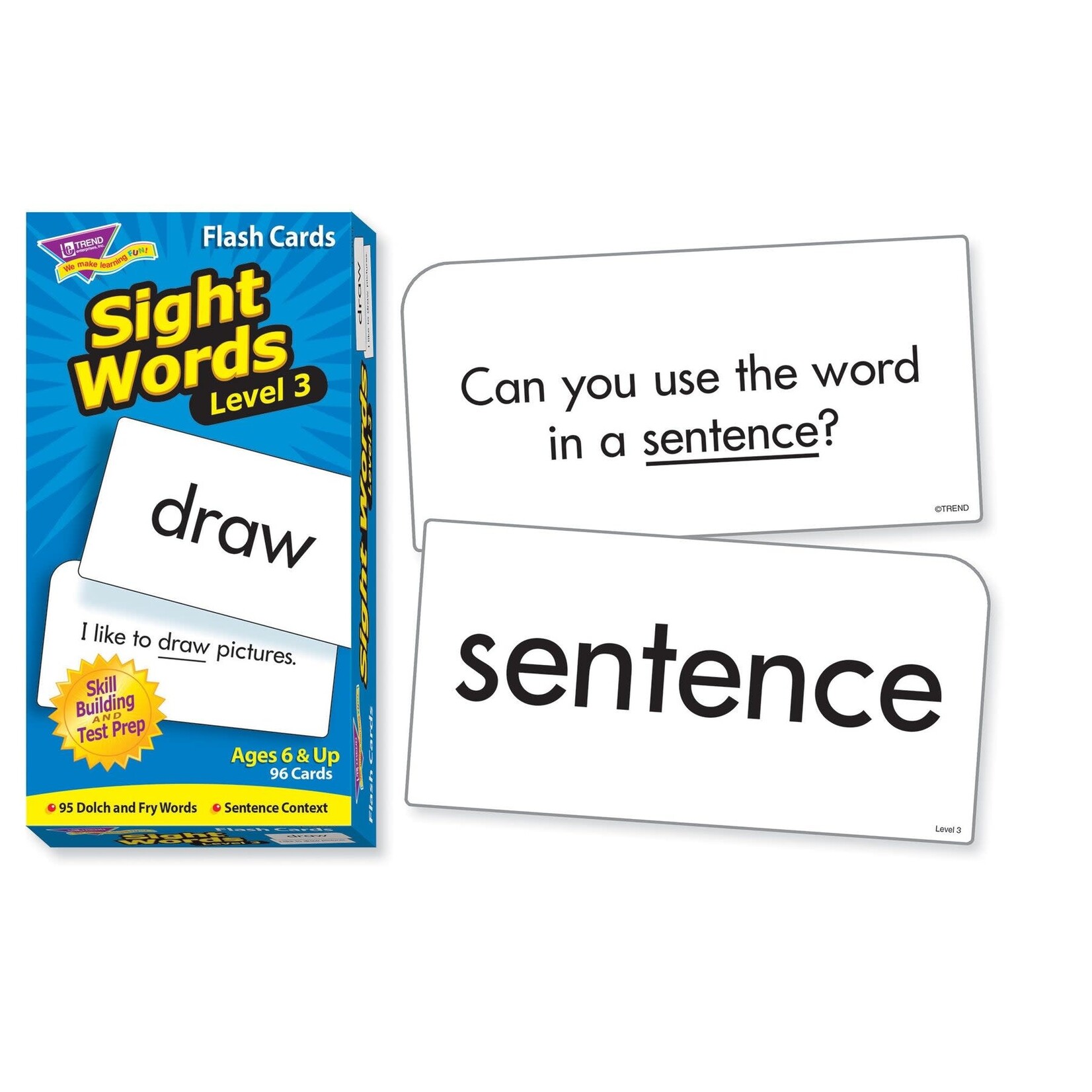 TREND ENTERPRISES INC Sight Words – Level 3 Skill Drill Flash Cards