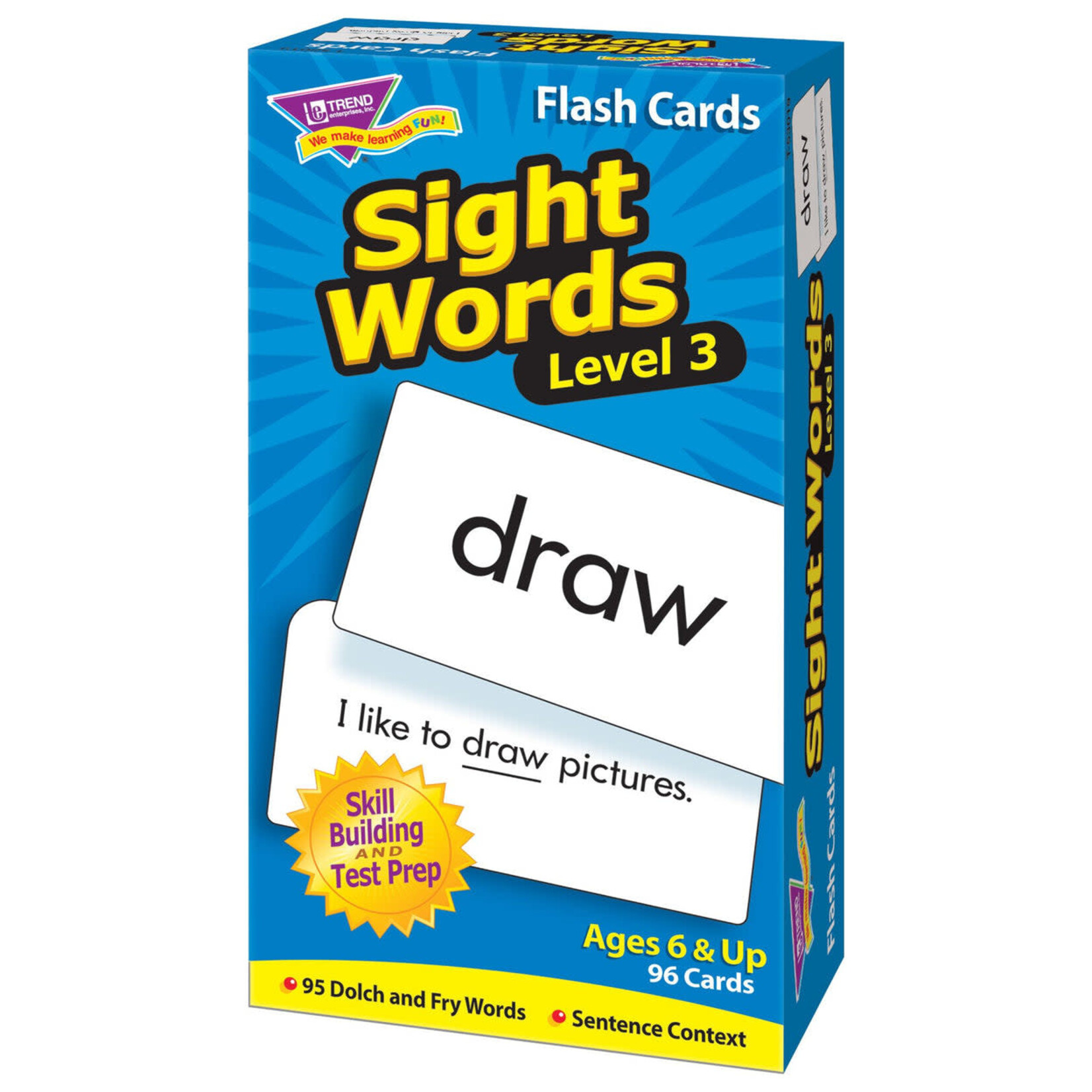 TREND ENTERPRISES INC Sight Words – Level 3 Skill Drill Flash Cards