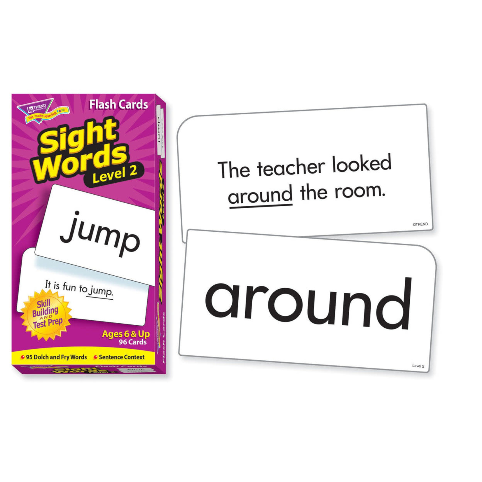 TREND ENTERPRISES INC Sight Words – Level 2 Skill Drill Flash Cards
