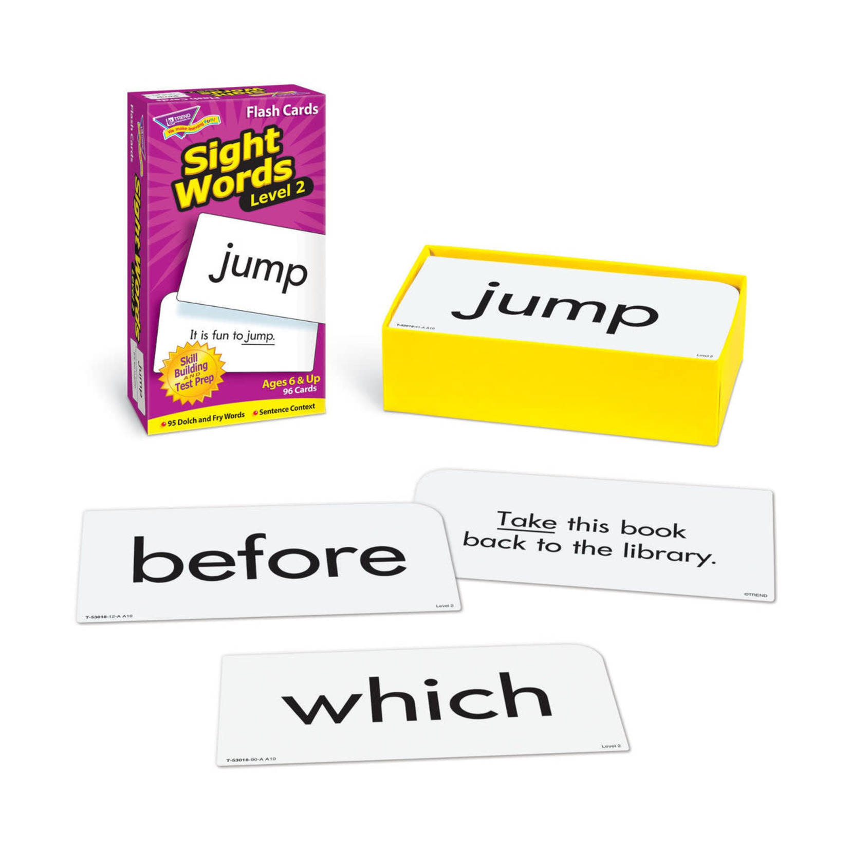 TREND ENTERPRISES INC Sight Words – Level 2 Skill Drill Flash Cards