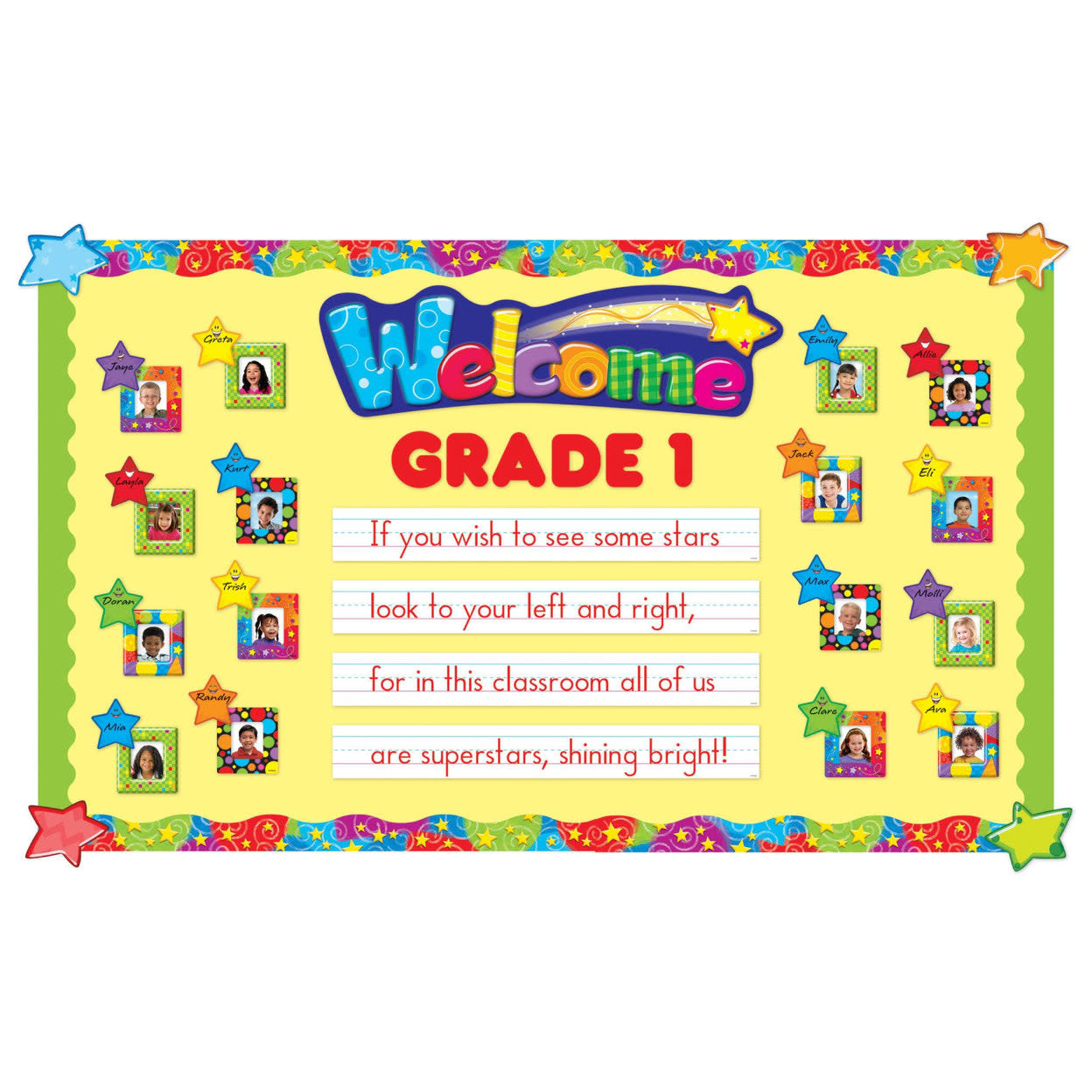 TREND ENTERPRISES INC 24-Inch White Wipe-Off® Sentence Strips