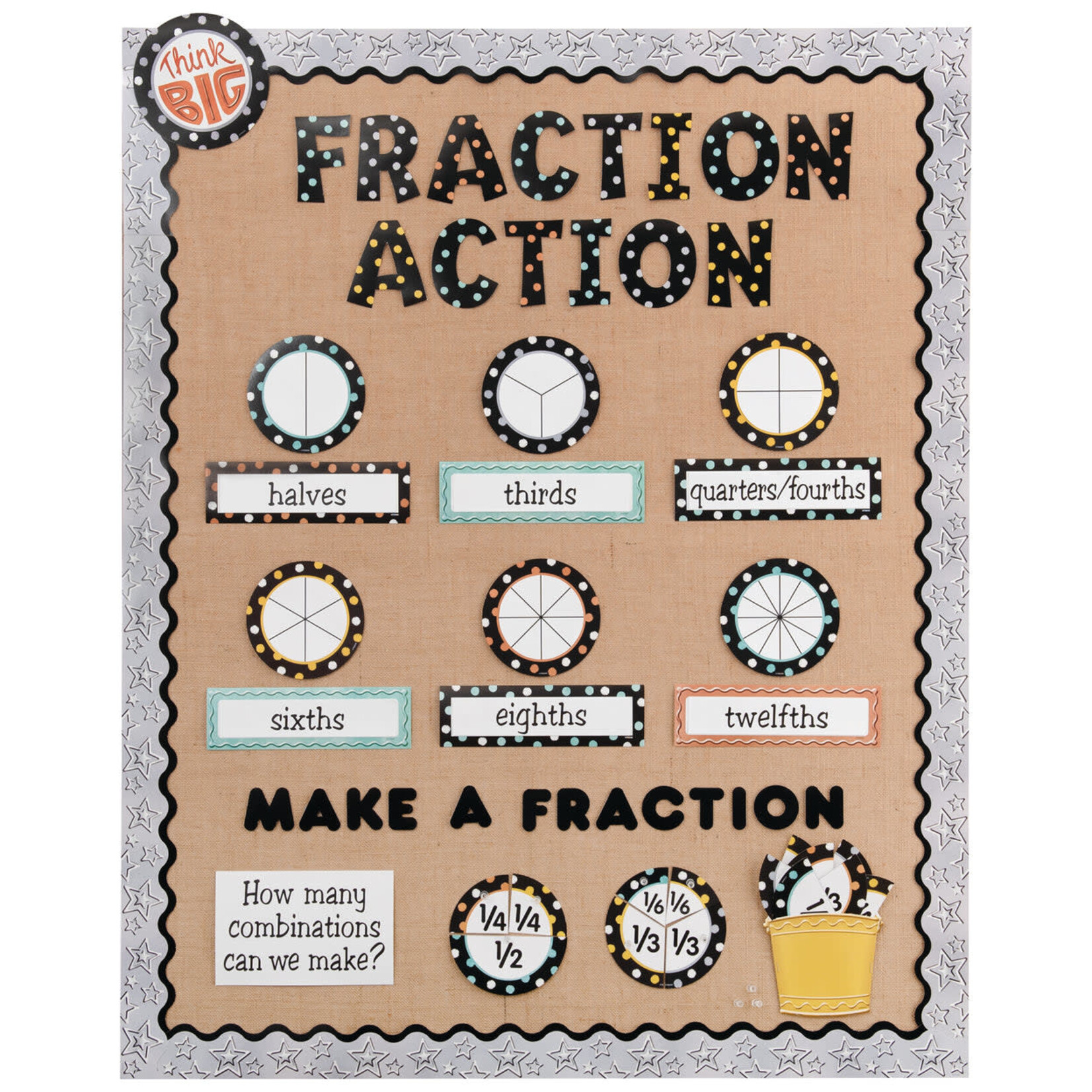 TREND ENTERPRISES INC I ♥ Metal™ Dot Circles Classic Accents® Variety Pack