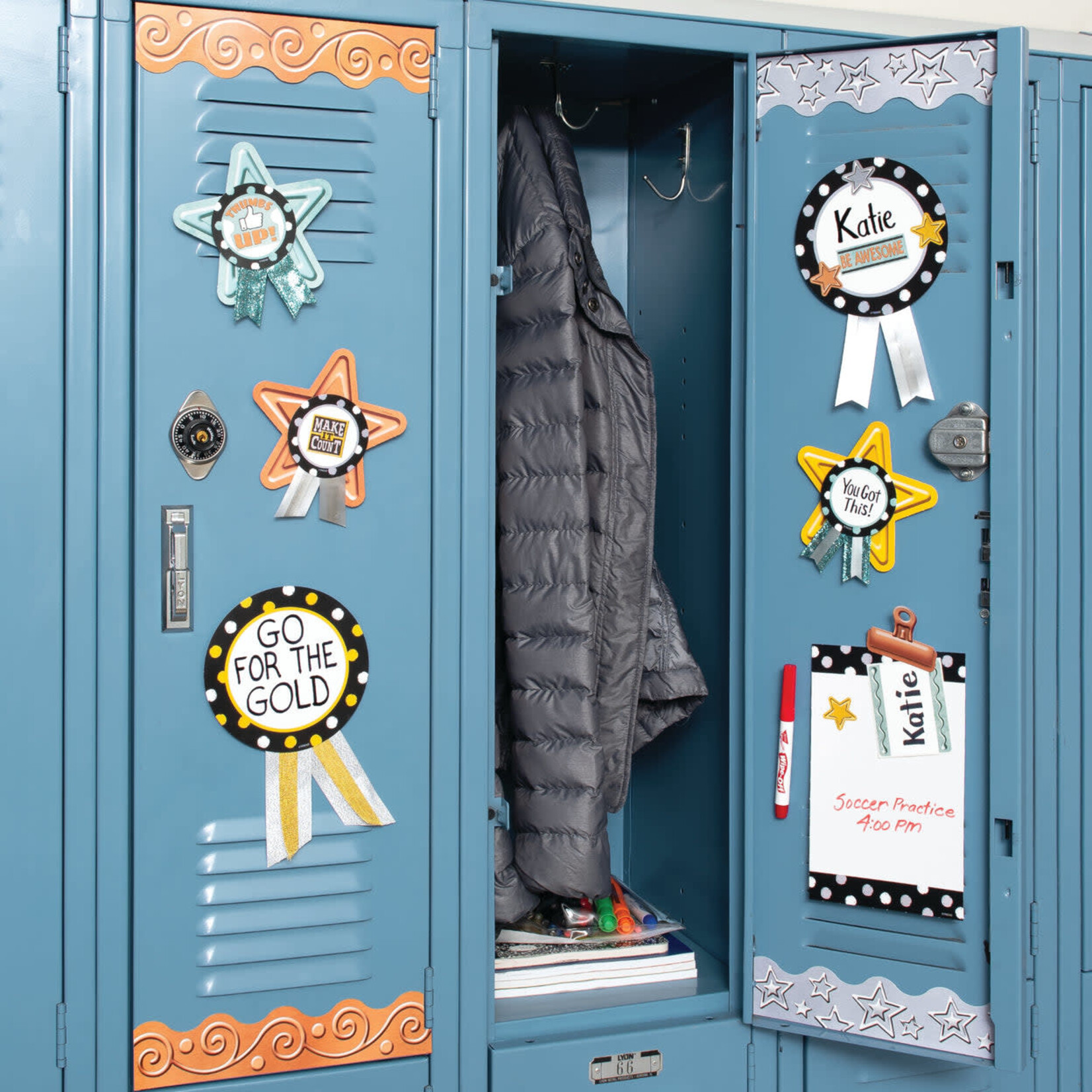 TREND ENTERPRISES INC I ♥ Metal™ Dot Circles Classic Accents® Variety Pack