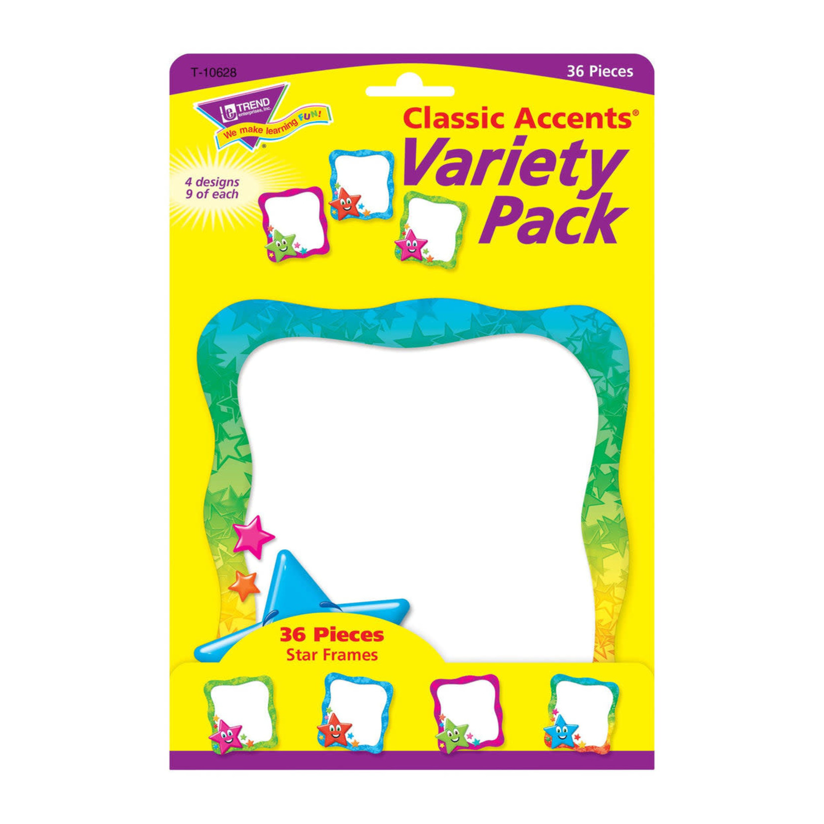 TREND ENTERPRISES INC Star Frames Classic Accents® Variety Pack