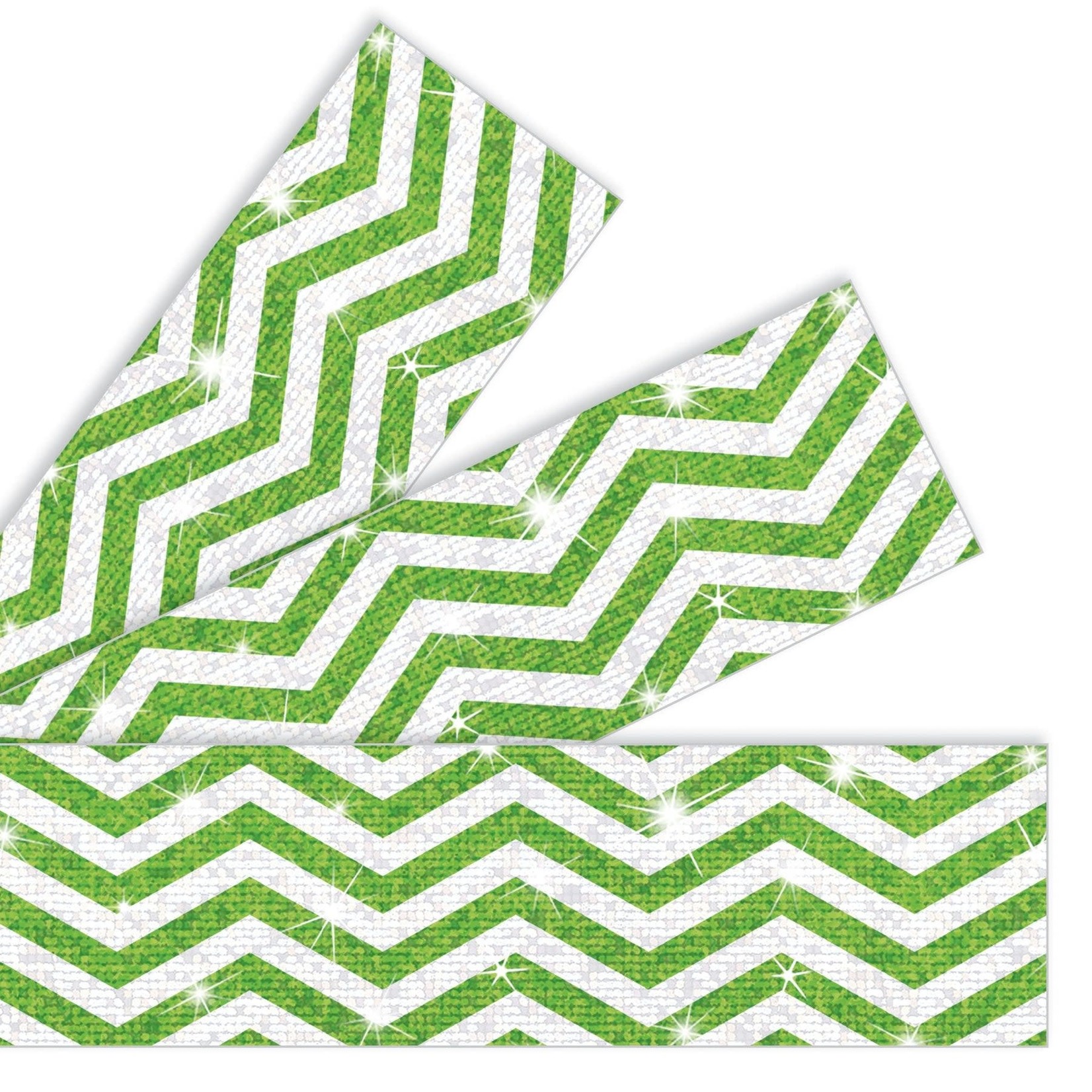 TREND ENTERPRISES INC Looking Sharp Lime Sparkle Plus Bolder Borders®