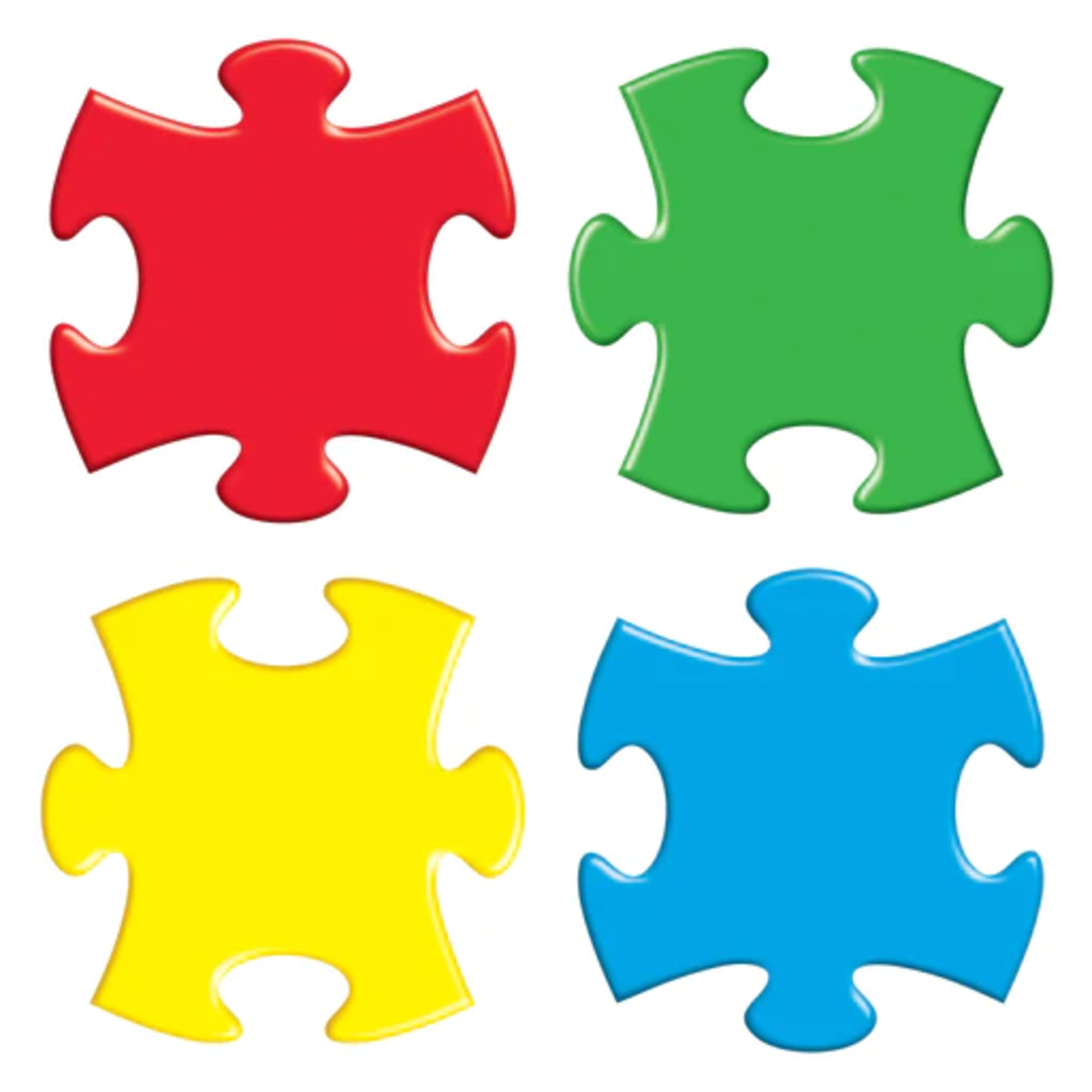 TREND ENTERPRISES INC Puzzle Pieces Classic Accents® Variety Pack