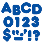 TREND ENTERPRISES INC Royal Blue 4-Inch Casual Uppercase Ready Letters®