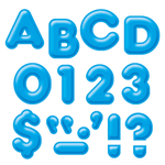 TREND ENTERPRISES INC Blue 4-Inch 3-D Uppercase Ready Letters®