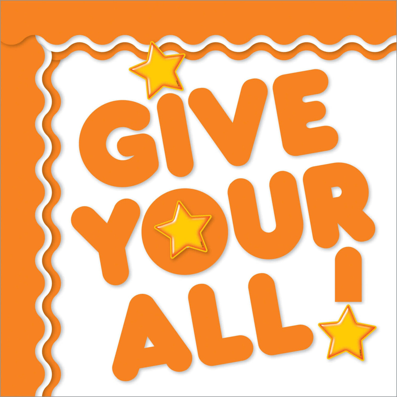 TREND ENTERPRISES INC Orange 4-Inch Casual Uppercase Ready Letters®