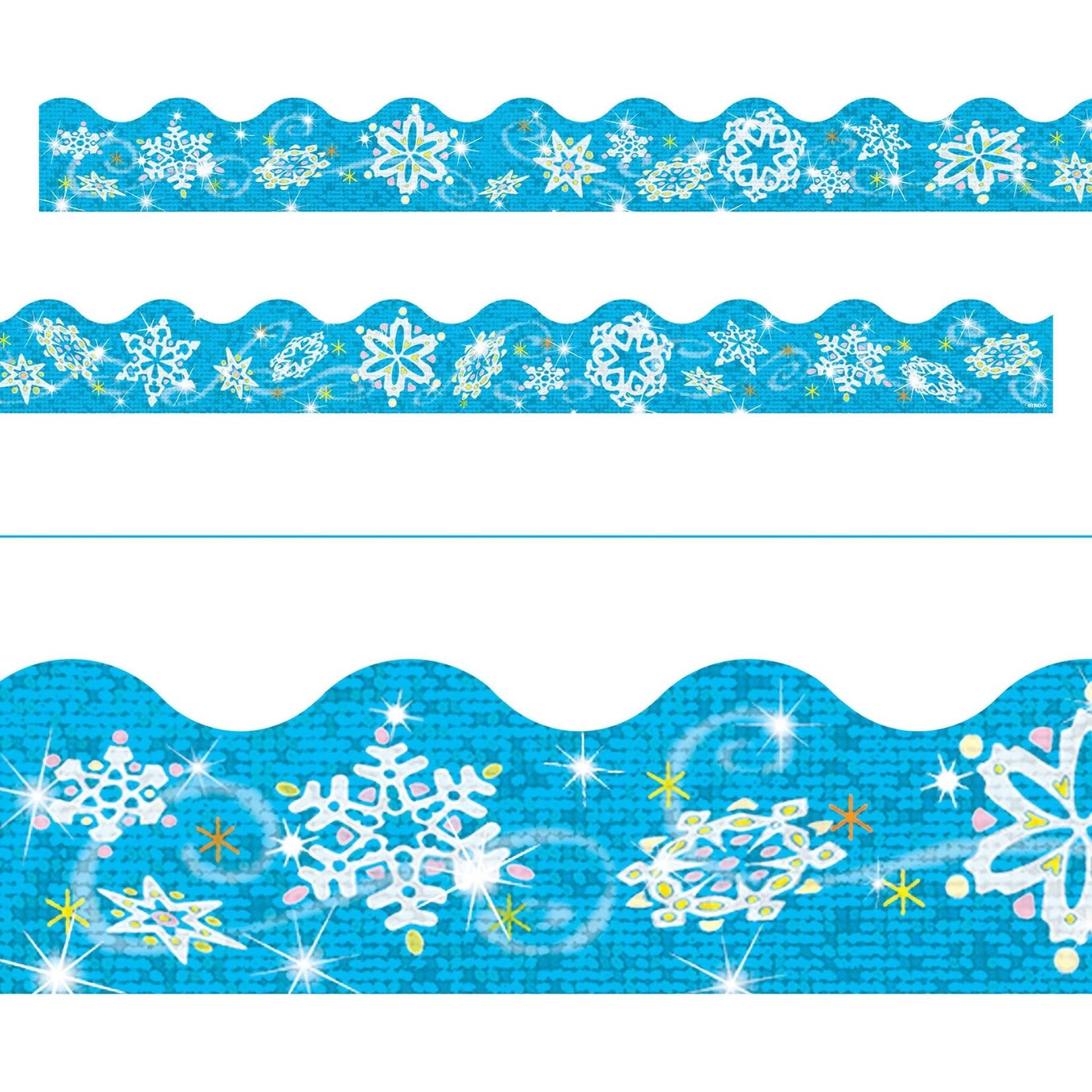 TREND ENTERPRISES INC Snowflakes Sparkle Plus Terrific Trimmers®