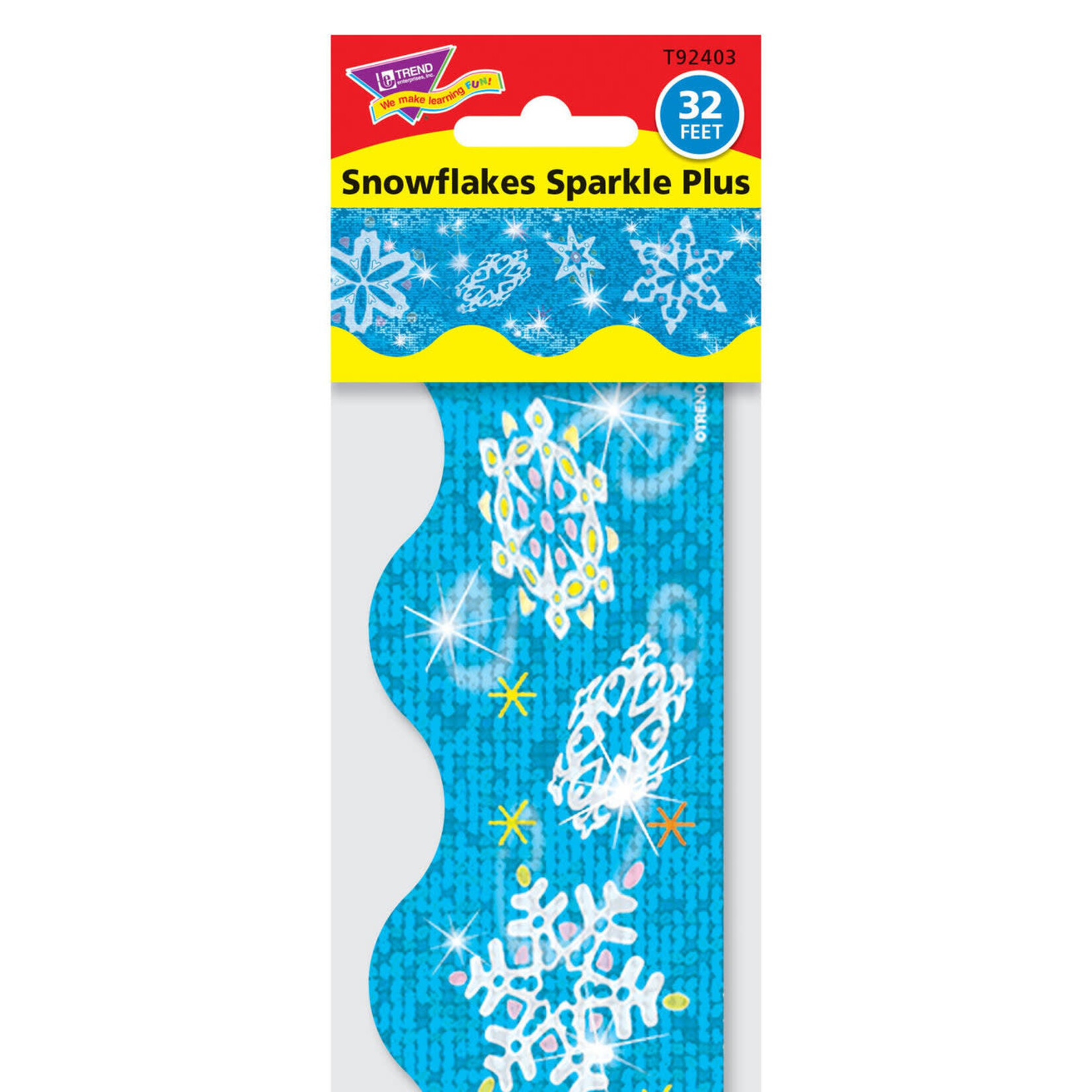 TREND ENTERPRISES INC Snowflakes Sparkle Plus Terrific Trimmers®