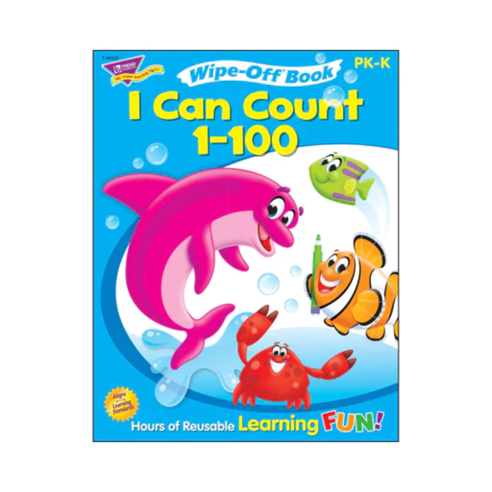TREND ENTERPRISES INC I Can Count 1-100 Wipe-Off® Book