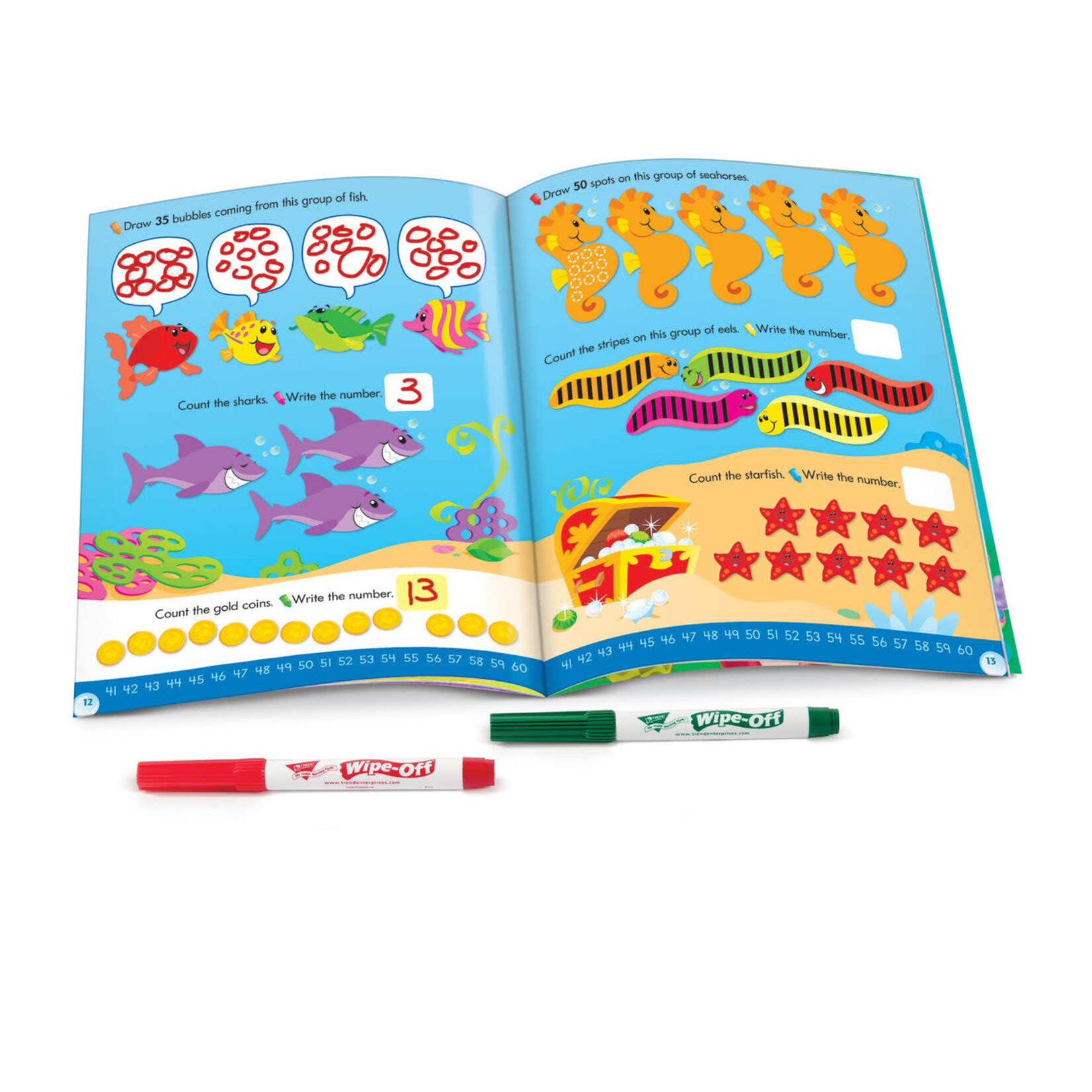 TREND ENTERPRISES INC I Can Count 1-100 Wipe-Off® Book