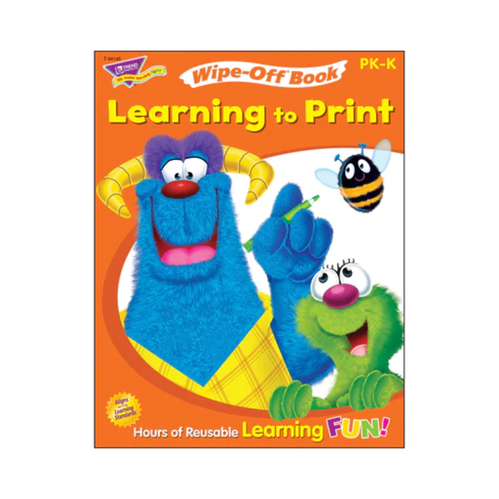 TREND ENTERPRISES INC Learning to Print Wipe-Off® Book