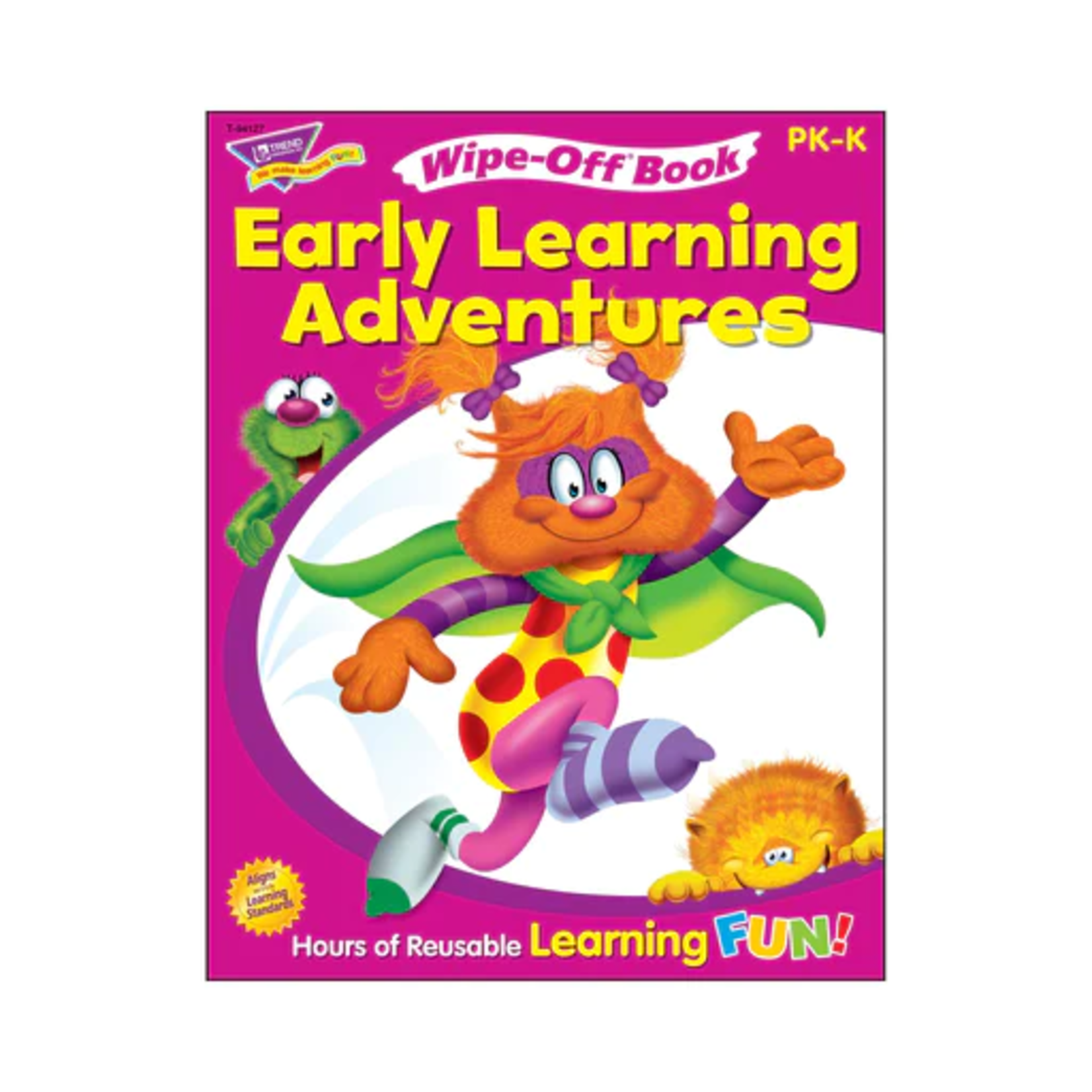 TREND ENTERPRISES INC Early Learning Adventures Wipe-Off® Book