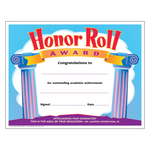 TREND ENTERPRISES INC Honor Roll Award Colorful Classics Certificates