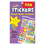 TREND ENTERPRISES INC Super Stars & Smiles Sticker Pad