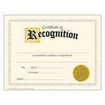 TREND ENTERPRISES INC Certificate of Recognition Classic Certificates