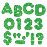TREND ENTERPRISES INC Green Sparkle 2-Inch Casual Uppercase Ready Letters®