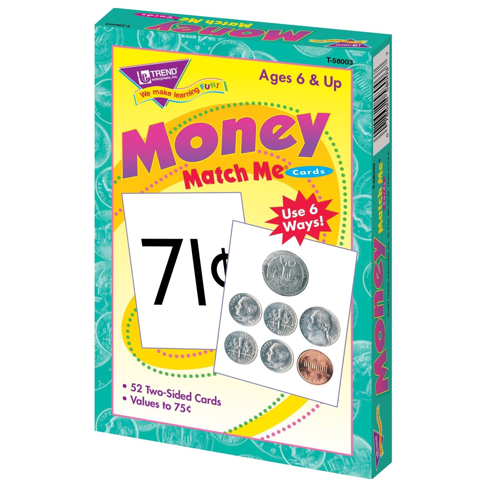 TREND ENTERPRISES INC Money Match Me® Cards