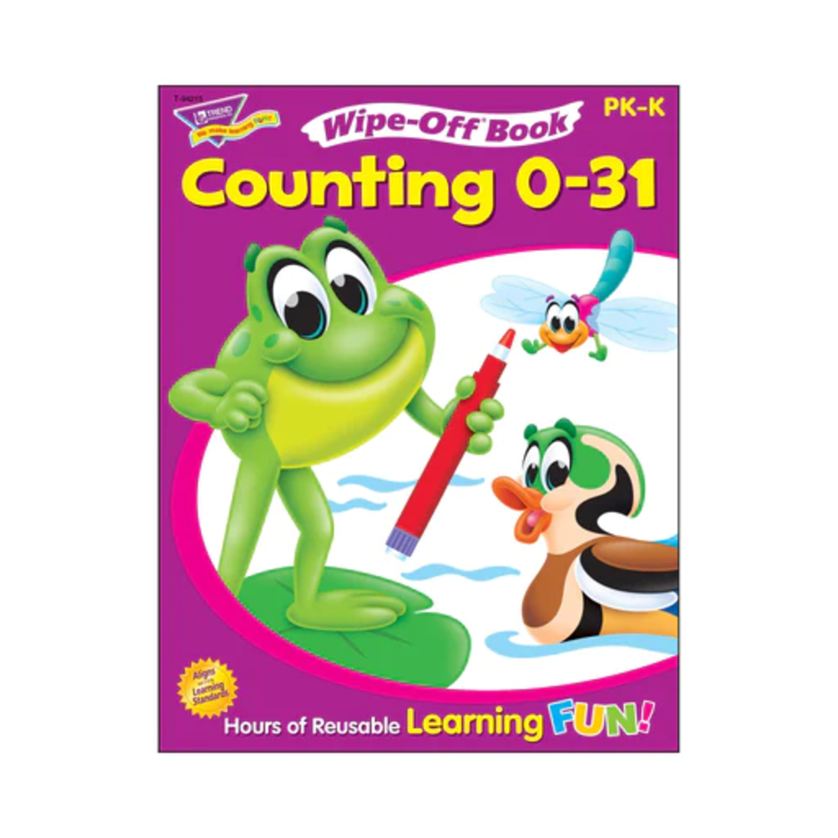 TREND ENTERPRISES INC Counting 0-31 Wipe-Off® Book