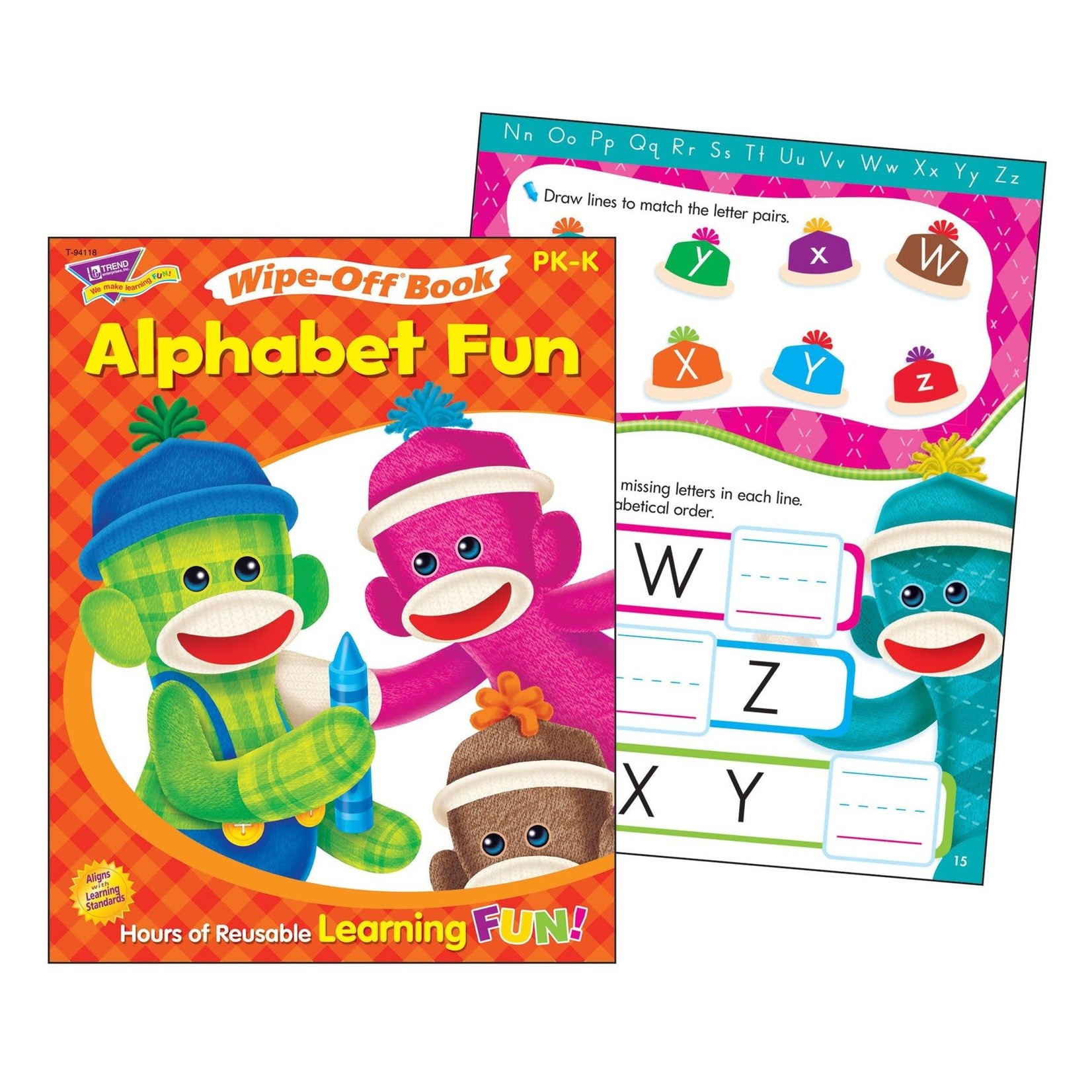 TREND ENTERPRISES INC Alphabet Fun Wipe-Off® Book
