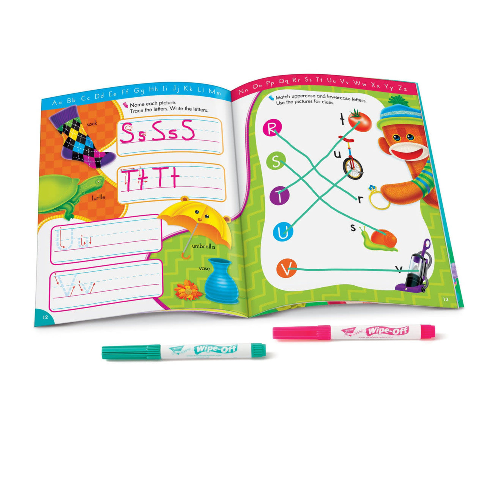 TREND ENTERPRISES INC Alphabet Fun Wipe-Off® Book