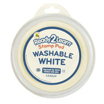 CLM READY 2 LEARN Jumbo Circular Washable Stamp Pad - White