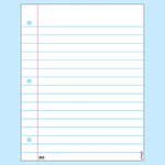 TREND ENTERPRISES INC Notebook Paper Wipe-Off® Chart