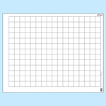 TREND ENTERPRISES INC Graphing Grid (1½ Inch Squares) Wipe-Off Chart