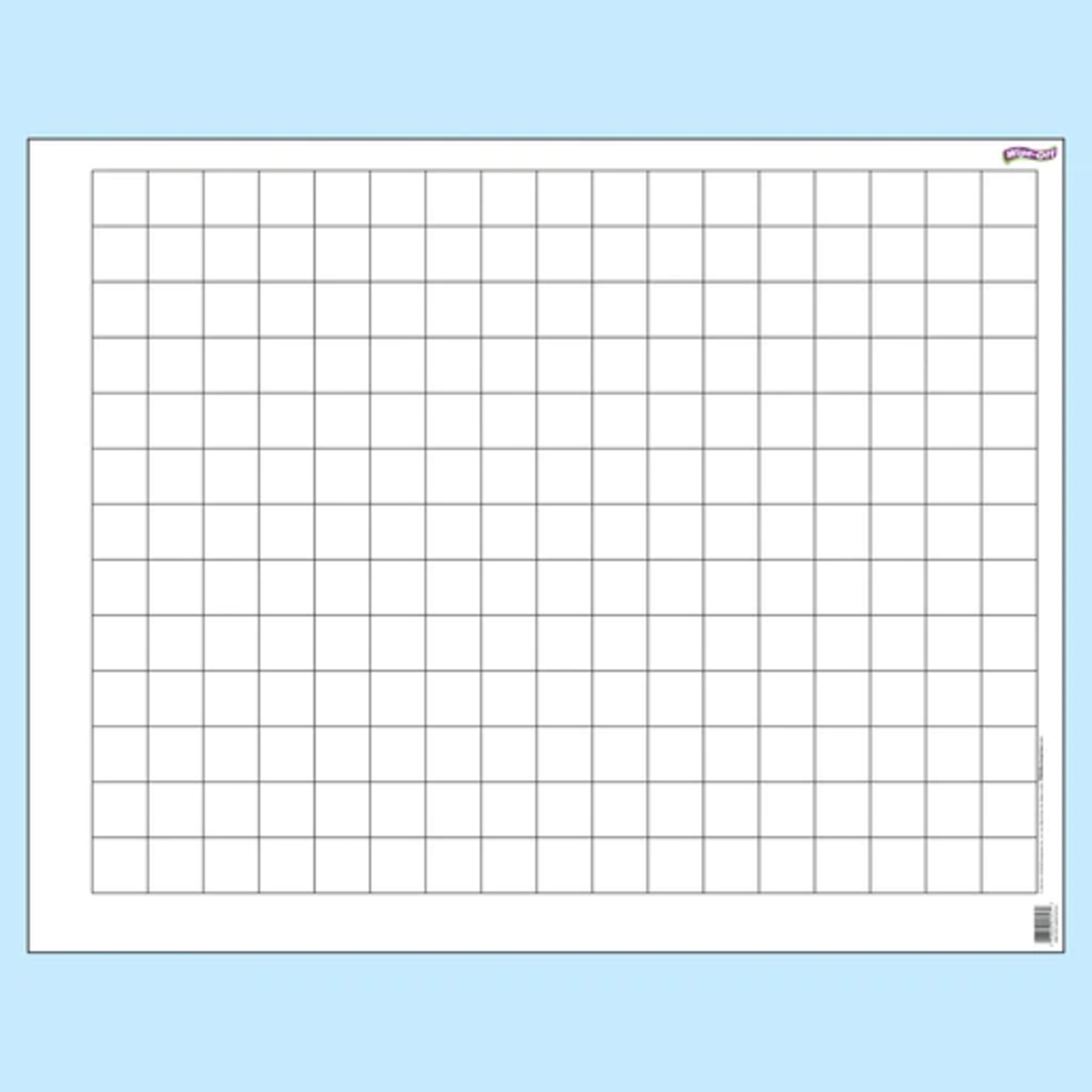 TREND ENTERPRISES INC Graphing Grid (1½ Inch Squares) Wipe-Off® Chart