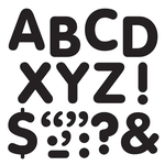 TREND ENTERPRISES INC Black 2-Inch Letters & Marks STICK-EZE Stick-On Letters