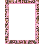 Designer Paper Pink Camo