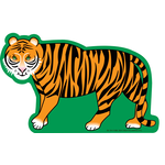 Large Notepad - Tiger