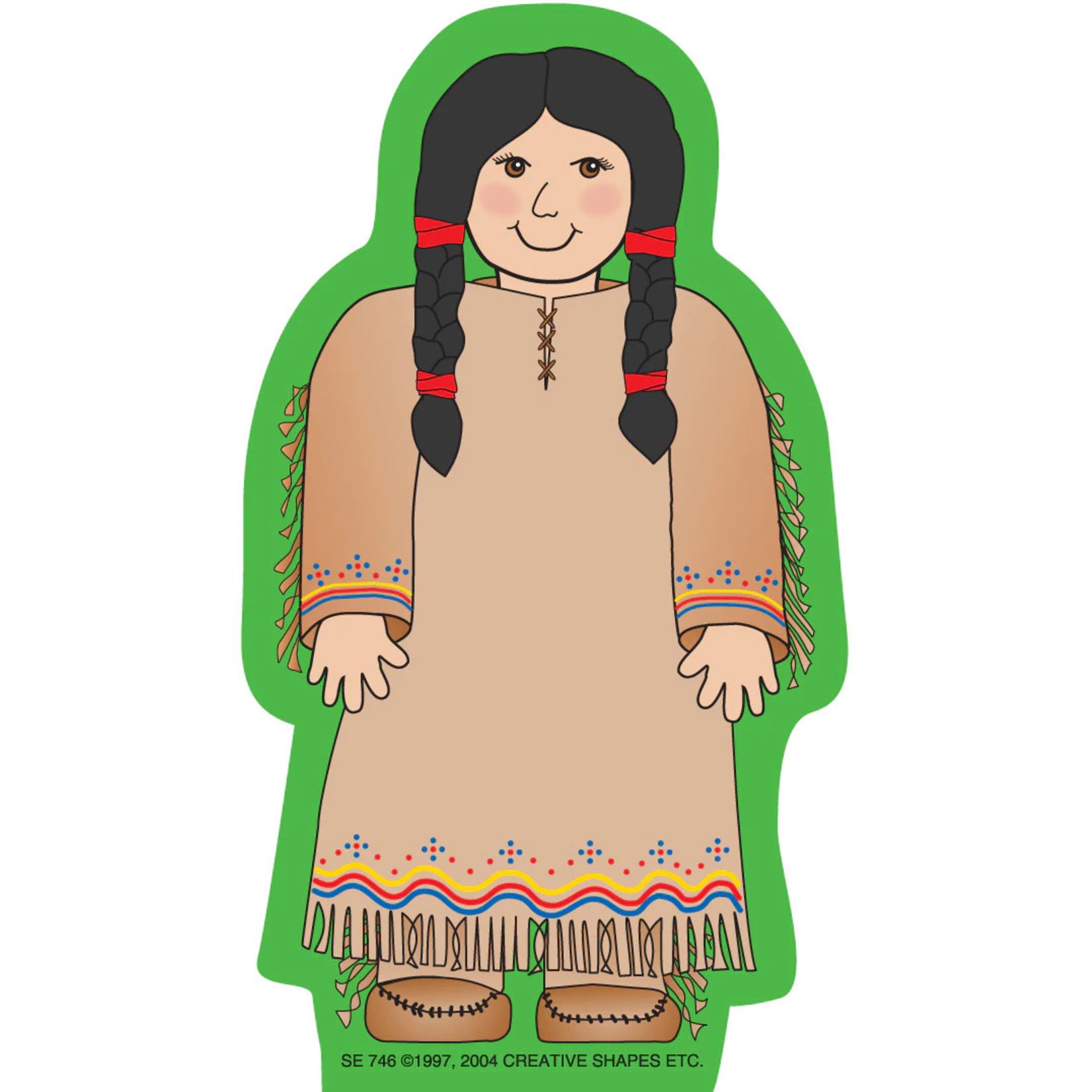Mini Notepad - Native American Girl