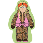 Large Notepad - Camo Girl