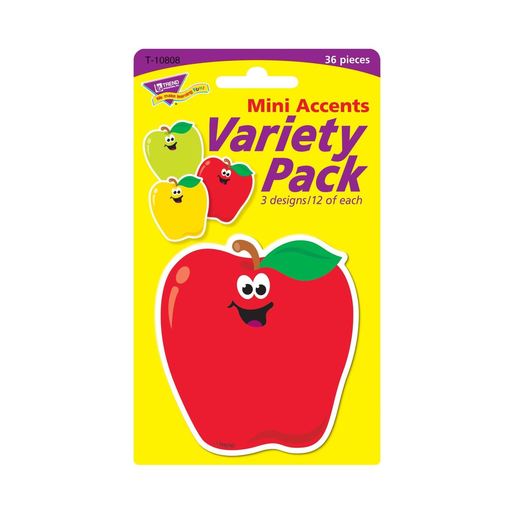 TREND ENTERPRISES INC Apples Mini Accents Variety Pack