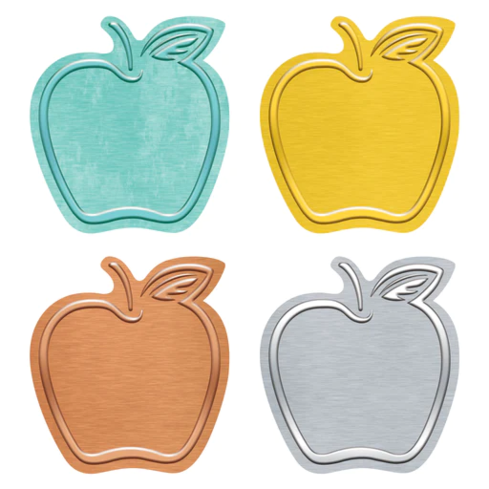 TREND ENTERPRISES INC I ♥ Metal™ Apples Mini Accents Variety Pack