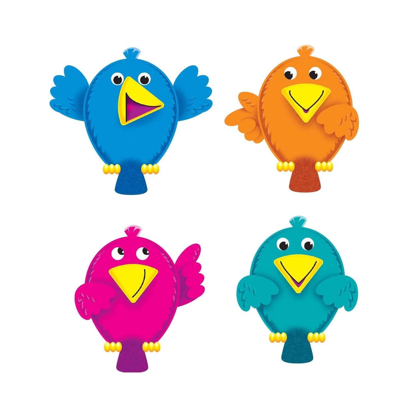TREND ENTERPRISES INC Busy Birds Mini Accents Variety Pack
