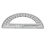 6 IN Protractor Plastic