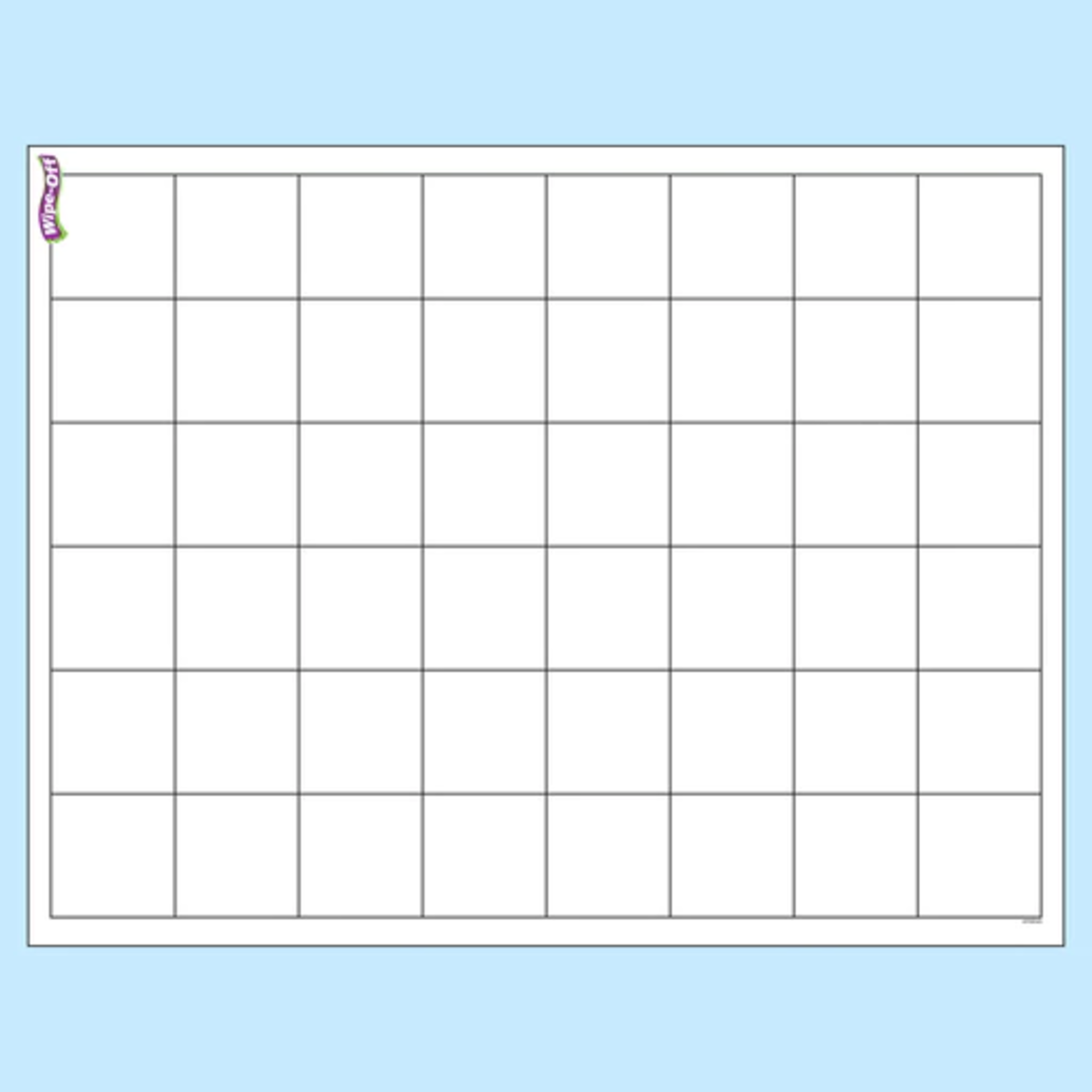TREND ENTERPRISES INC Graphing Grid (Large Squares) Wipe-Off® Chart