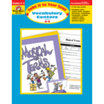 Take It To Your Seat: Vocabulary Centers, Grades 4-5 - Teacher Resource